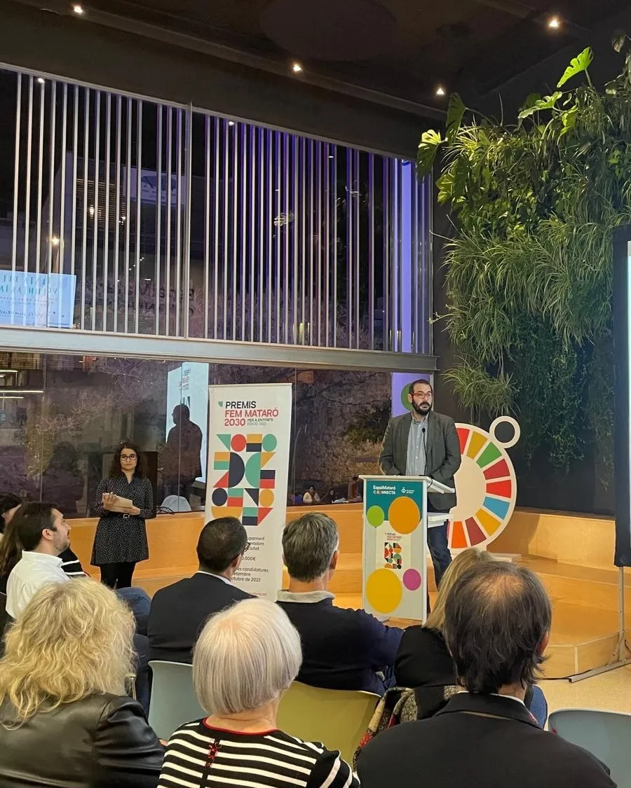 Acte d'entrega dels Premis FEM Mataró de l'edició 2023 Acte d'entrega dels Premis FEM Mataró de l'edició 2023