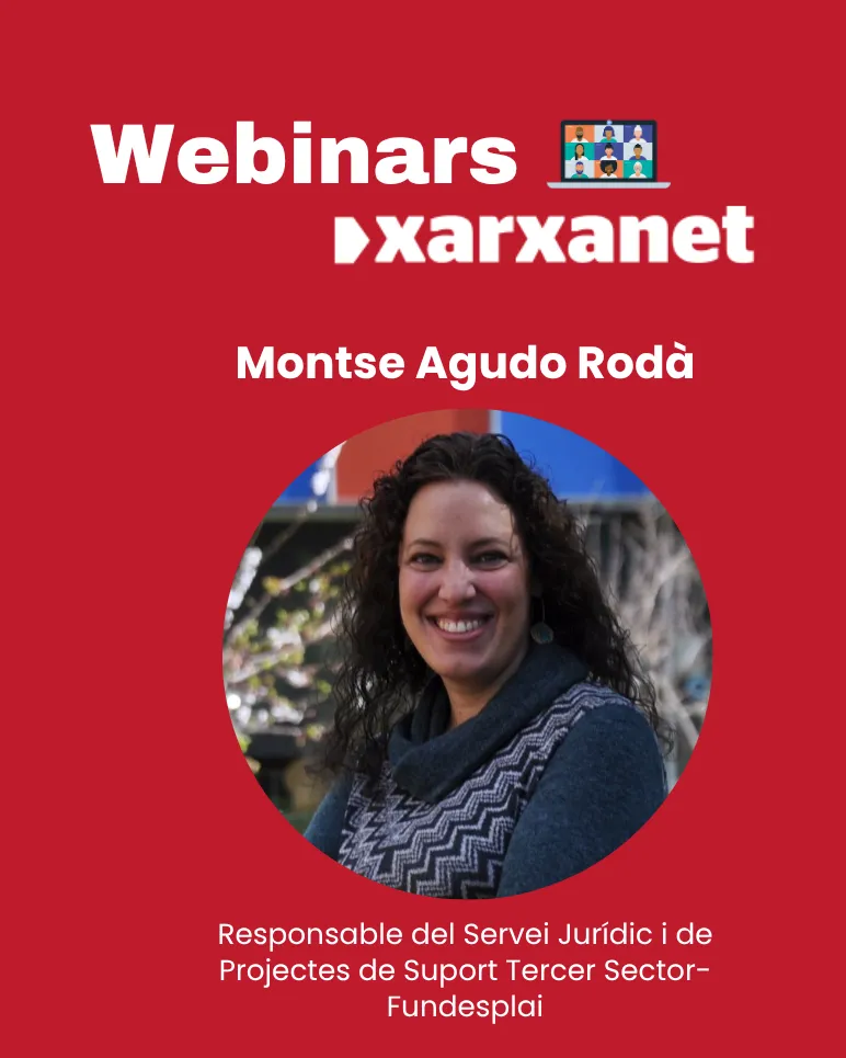 Cartell del webinar.