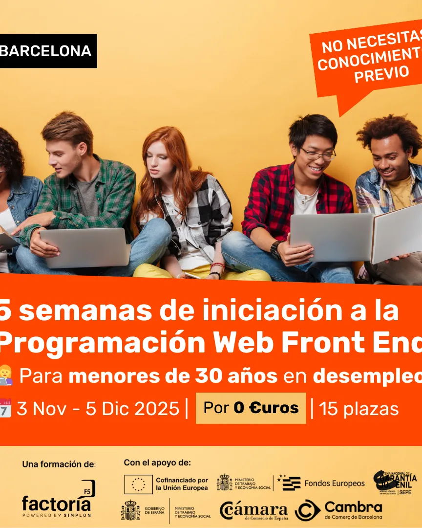 Curs gratuït de programació en 5 setmanes