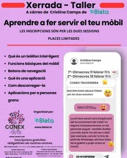 Cartell informatiu del taller