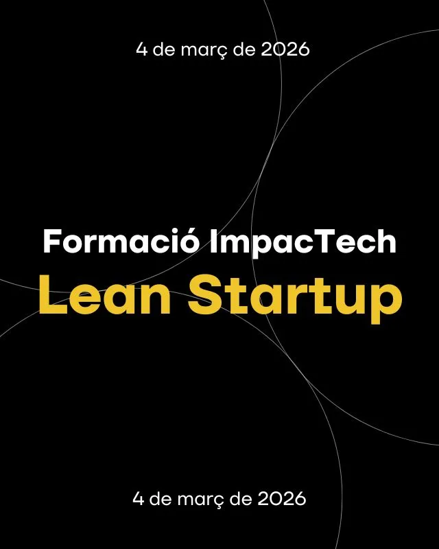 Formació ImpacTech | Lean Startup