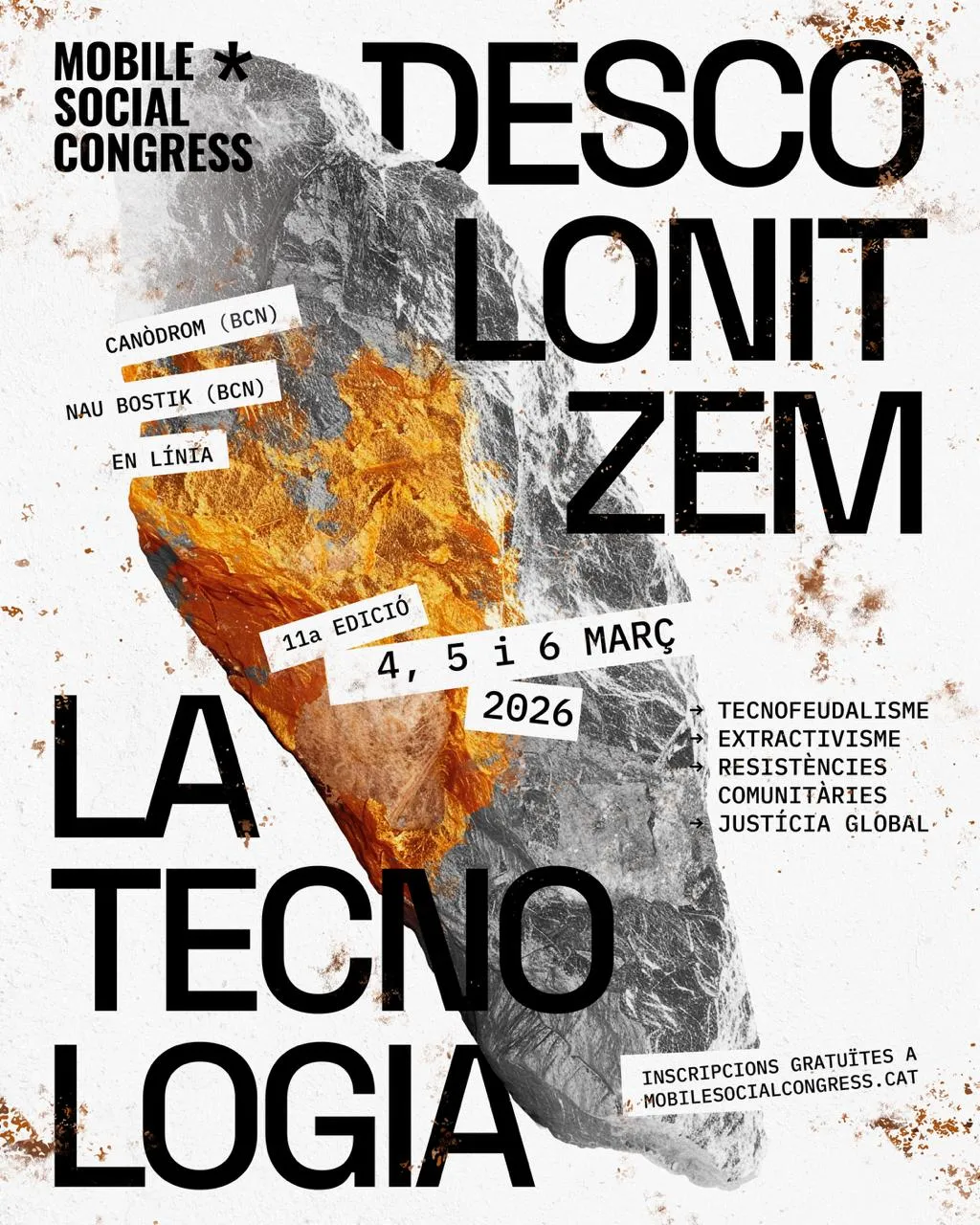 Cartell del Mobile Social Congress 2026.