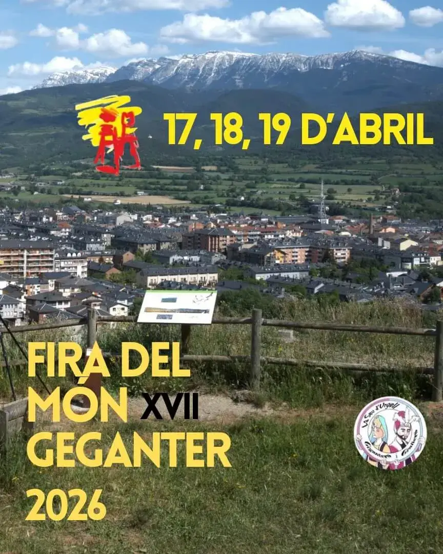 Cartell oficial de la XVII Fira del Món Geganter.