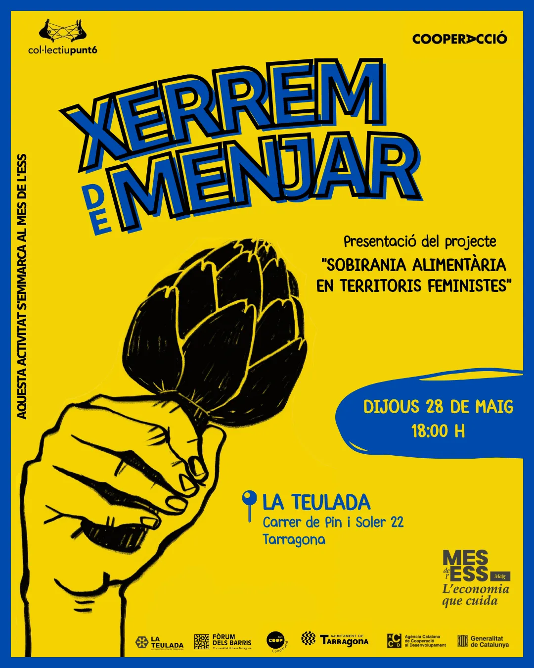 Imatge del cartell oficial de la presentació