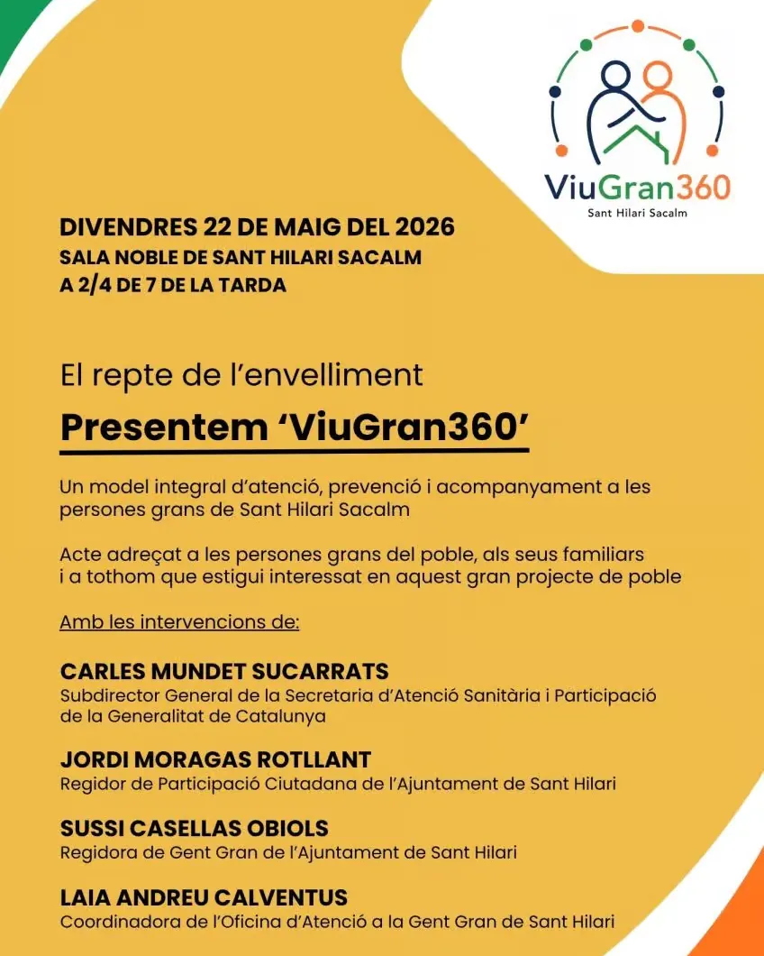Imatge del cartell oficial de l’activitat