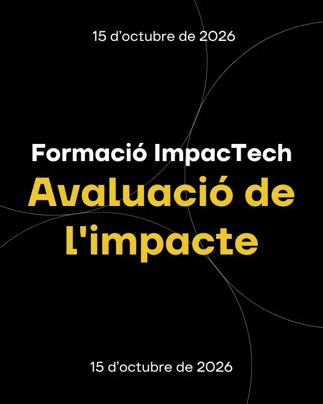 Formació ImpacTech | Avaluació de l’impacte