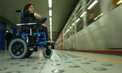 Imatge d'una persona discapacitada. Font: Comissió Europea
