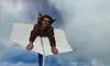 Fotomuntatge d'un jove volant. Galeria de paurian a Flickr. 