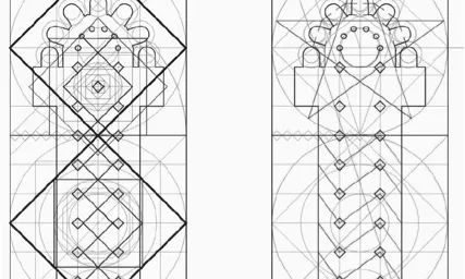 Exemples de dibuixos geomètrics.