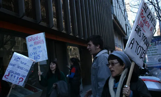 Salvem la Colònia, manifestació 3 de febrer
