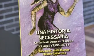 Portada del llibre sobre la història del Col·lectiu de Dones en l'Església