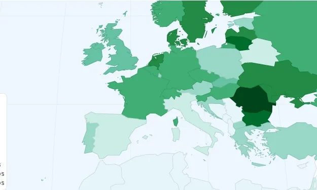 La velocitat de connexió, una de les queixes dels usuaris. chartsbin.com