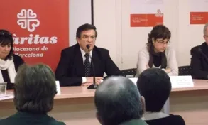 Jordi Roglà presenta el informe anual de Càritas