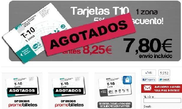 Pàgina web de Promobilletes