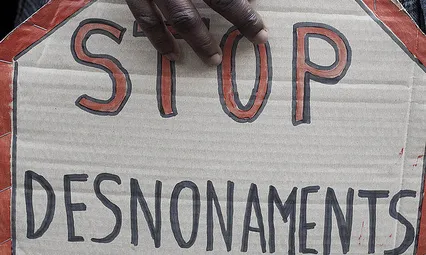 Stop desnonaments. Font: orianomada (Flickr)