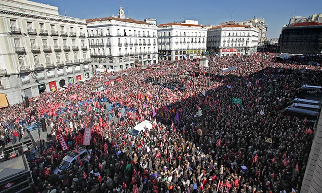 Vaga contra la reforma laboral