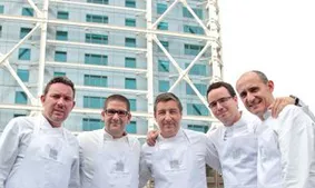 Joan Roca, Paco Pérez, Dani Garcia, Paco Morales i Albert Adrià