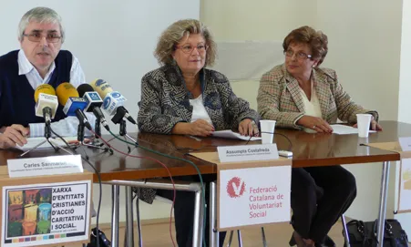 Taula de la presentació de la Comissió 3.0