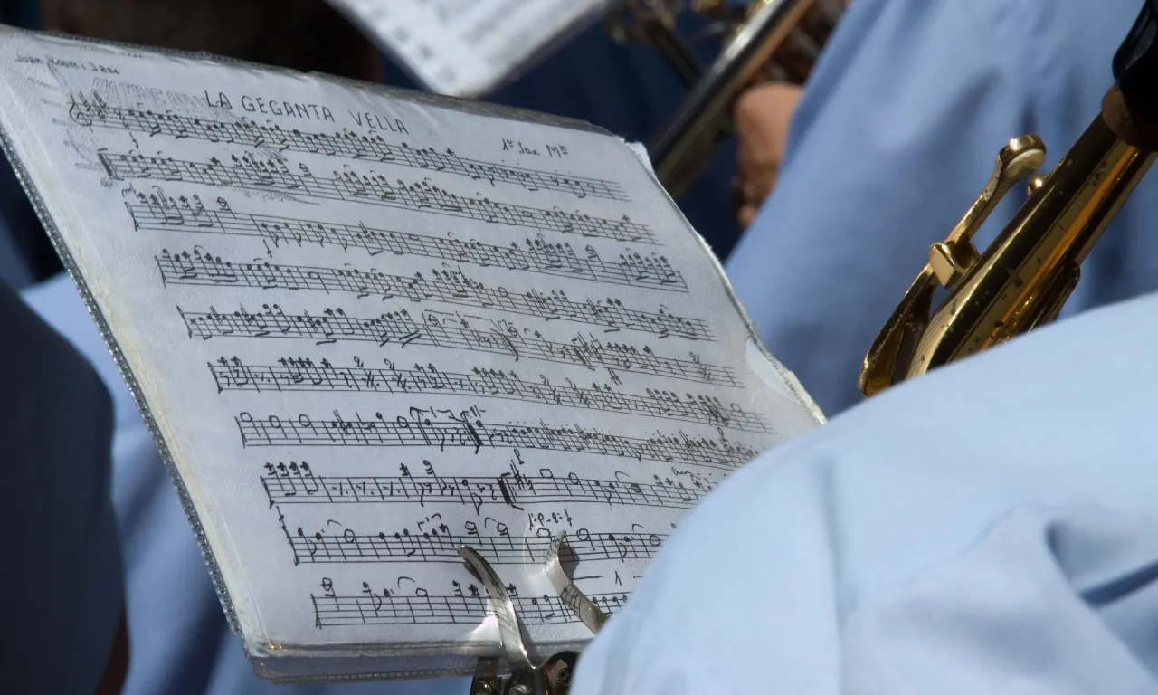 Imatge d'una partitura