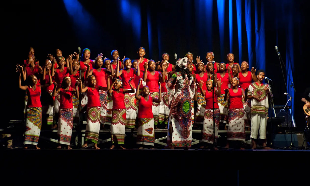 Malagasy Gospel en concert a Catalunya l'estiu del 2011. Font: Agua de Coco