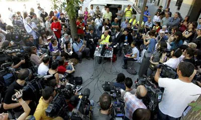 Acció popular del 15M contra Rodrigo Rato