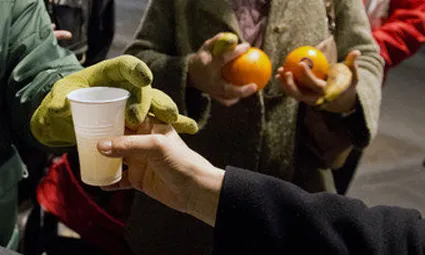 Menjador social a les Rambles