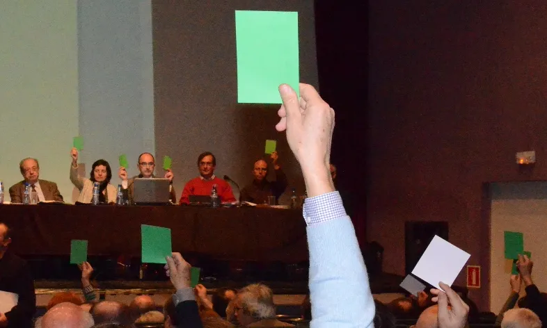 Votacions a l'Assemblea de la Federació d'Ateneus de Catalunya