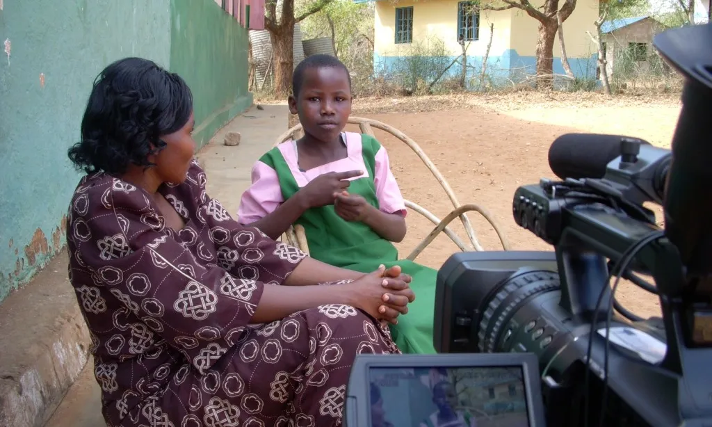 Kamene, una de les protagonistes de "De dones invisibles a dones visibles"