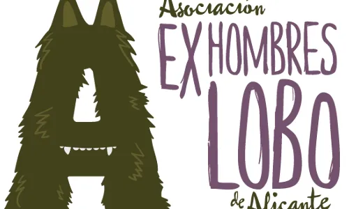 Logotip de la campanya Asociación ExHombres Lobo de Alicante