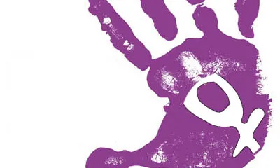 Ma oberta amb simbol femení