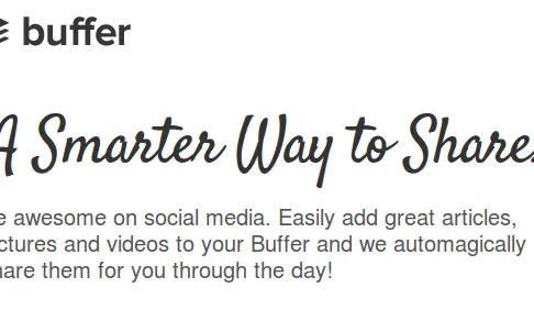 Buffer. Per utilitzar diferents comptes de Twitter, Facebook i Linkedin.