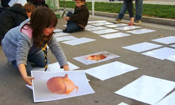Una activitat de Minyons Escoltes i Guies de Catalunya sobre alimentació.
