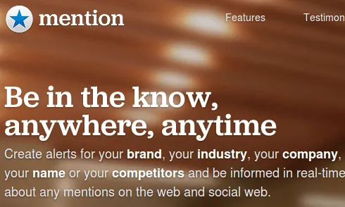 Mention, plataforma d'anàlisis i buscador d'informació de diferents eines 2.0