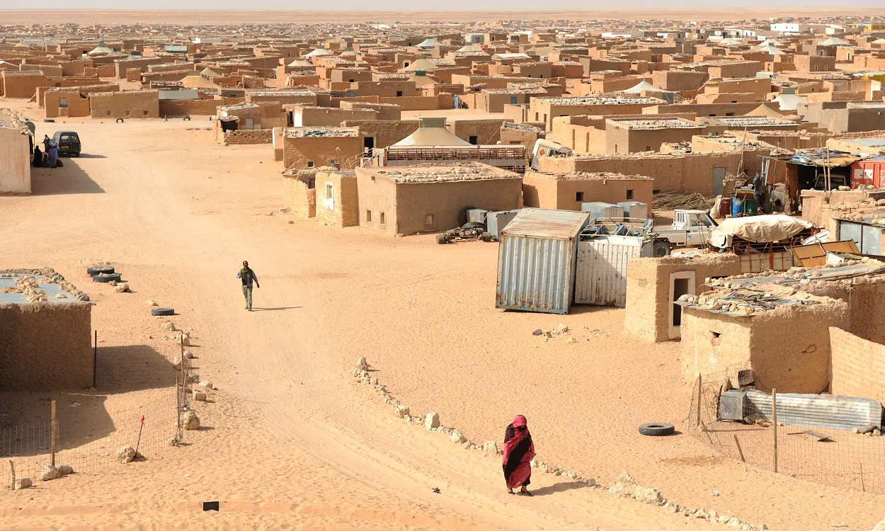 Camps de refugiats sahrauís a Tindouf (Algèria)