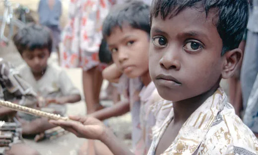 Infants treballant. Font: OIT