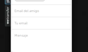 El procés d'enviament és molt senzill. Omplint un formulari podem enviar l'arxiu