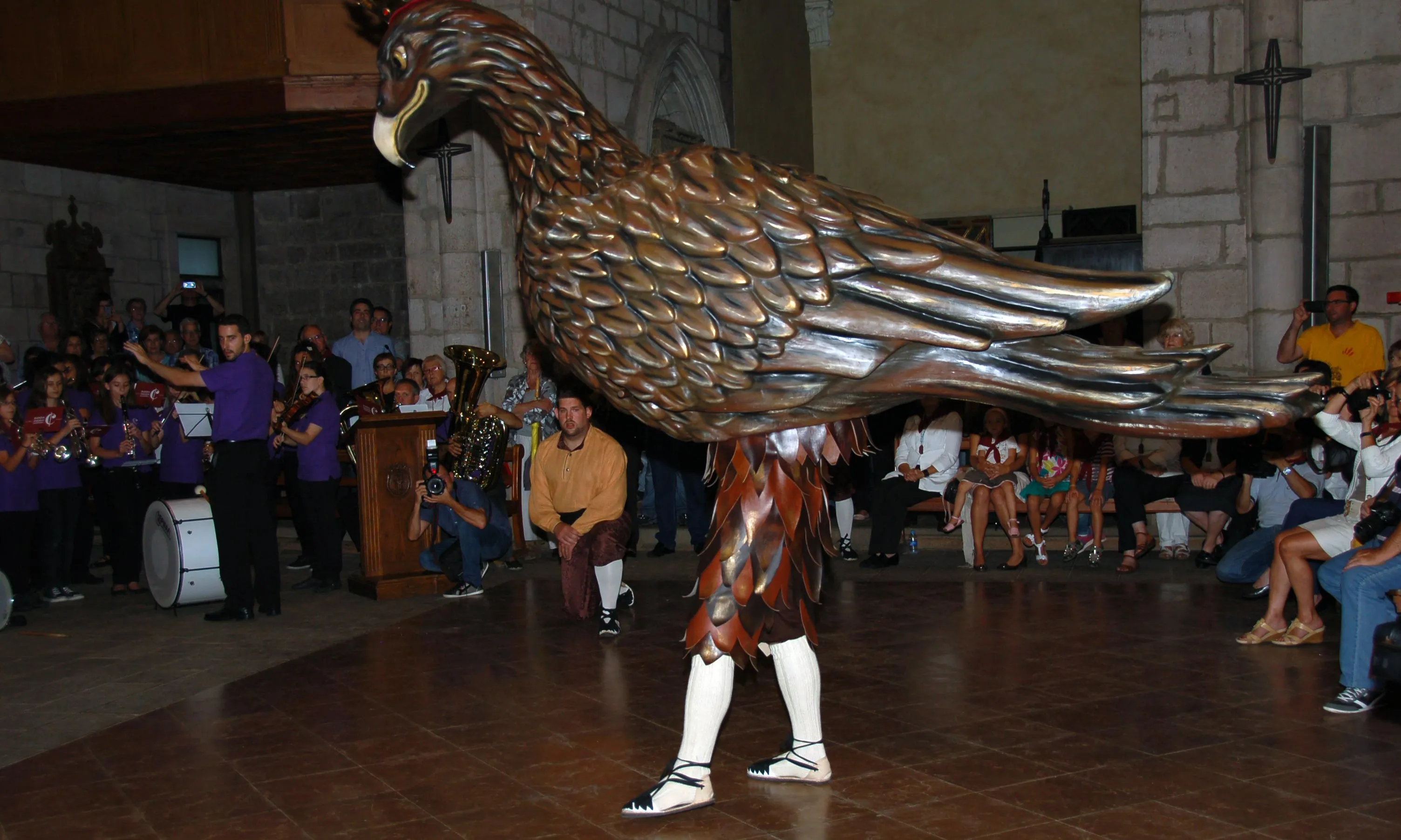 Ballada de l'Àliga de Cardona (Foto: A. Carné)