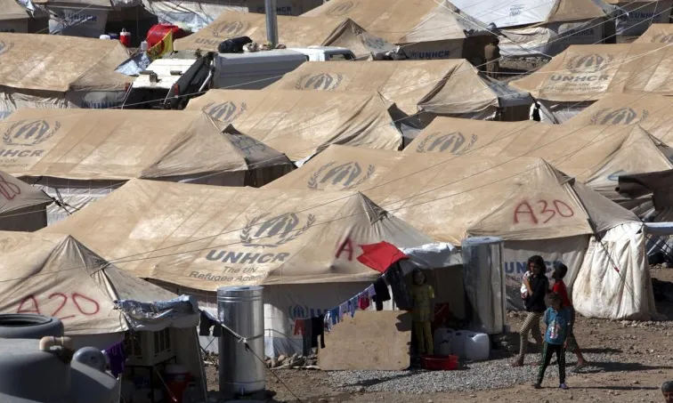 Camp de refugiats siris. Azad Lashkari/Reuters