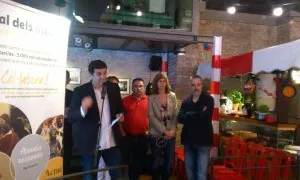 Lluís Prats, vicepresident del Casal, presenta la 3a edició de la Tapa Solidària