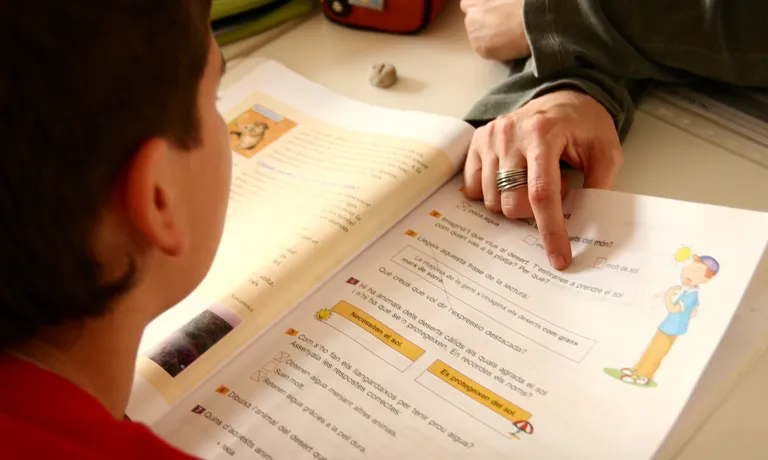Reforç escolar de CROMA (Font: FAS)