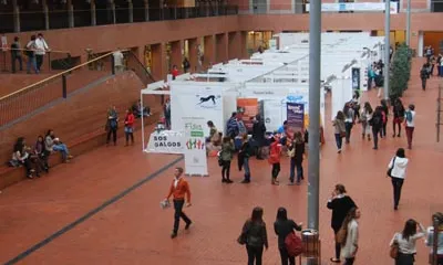 Fira UPF Solidària al Campus de la Ciutadella de la UPF (Font: UPF)