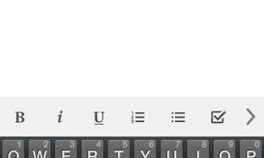 Crear una nova nota també és molt senzill. A part podem inserir imatge i audio. 
