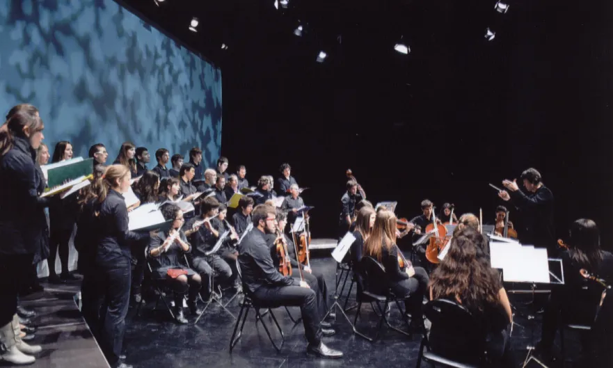 Cor i orquestra de Cultura en Viu (Font: ETC UAB)