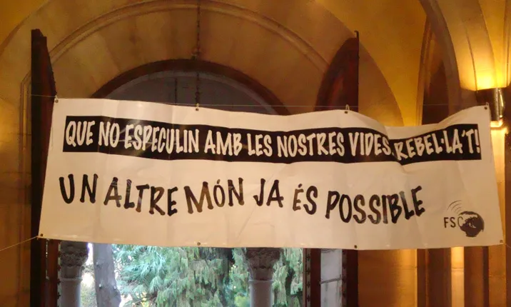 Un altre món és possible, el lema del FSM-FSCat
