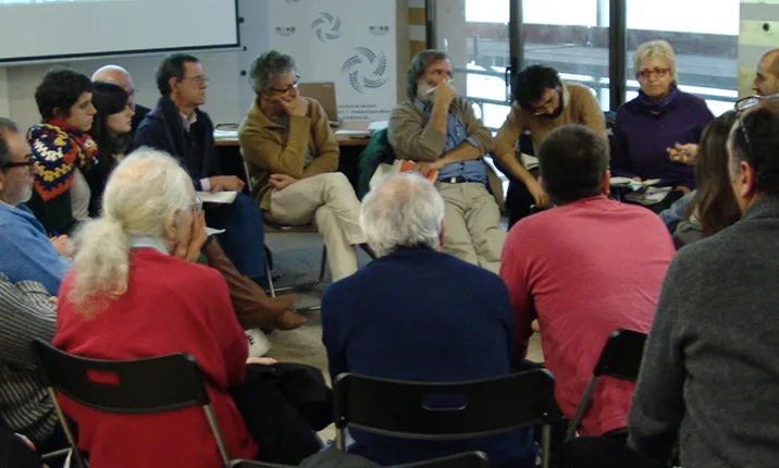 Una de les trobades de construcció del FSCat 2014