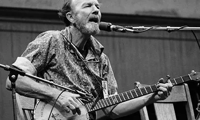 Pete Seeger. Font: Vilaweb