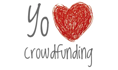 Logotip de la campanya "Yo apoyo el crowdfunding" o #yocrowdfunding