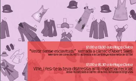 Cartell de Carnestoltes 2014 de la FAS (Font: UAB)