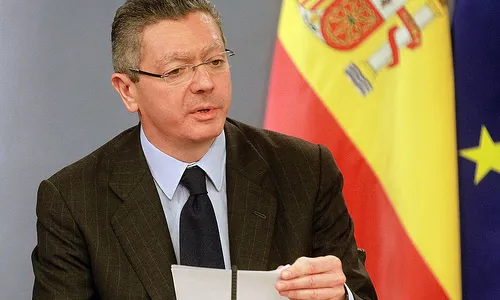 Ministre de Justícia, Alberto Ruiz-Gallardon (Font: flickr.com)