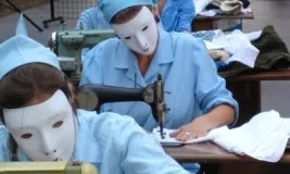 Acció de la Campanya Roba Neta de Setem (Font: Setem) 